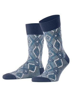 Falke Ikat Spell Socks Socken Herren Blau | 9461875-UO