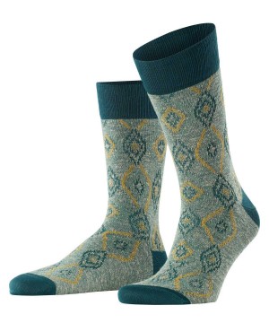 Falke Ikat Spell Socks Socken Herren Grün | 0817926-CN