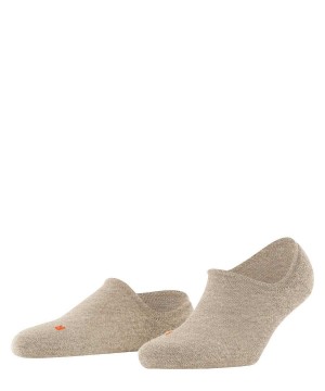 Falke Keep Warm Invisibles No Show Socks Damen Beige | 4168937-KW