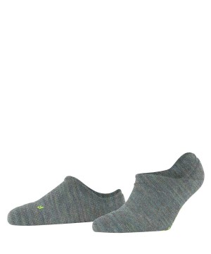 Falke Keep Warm Invisibles No Show Socks Damen Blau | 8259170-GB