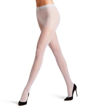 Falke Linear Lounge 25 DEN Tights Tights Damen Grau | 1769350-EN