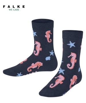 Falke Lovely Seahorses Socks Socken Kinder Blau | 9365740-NX