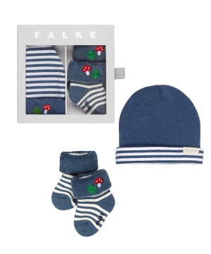 Falke Lucky Giftset Socks Socken Baby Blau | 3680459-DE