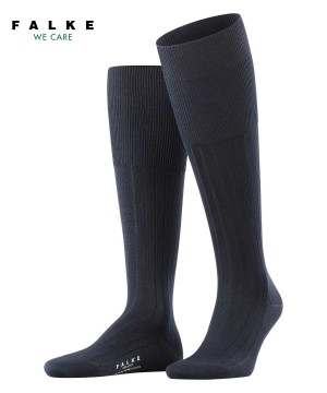 Falke Milano Knee-high Socks Socken Herren Blau | 7543209-YX