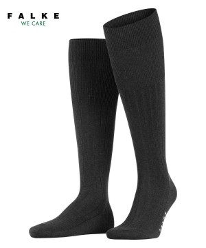 Falke Milano Knee-high Socks Socken Herren Grau | 4896531-WM