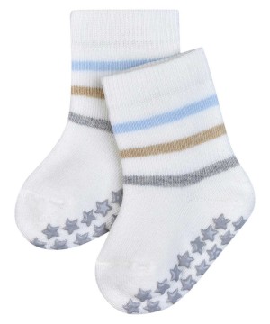 Falke Multi Stripe House socks Socken Baby Weiß | 8492013-NX