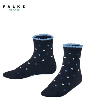 Falke Multidot Short sock Socken Kinder Blau | 0946731-VU