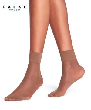 Falke Pure Matt 20 DEN Ankle socks Socken Damen Braun | 7962180-CD