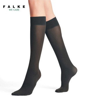 Falke Pure Matt 50 DEN Knee-high Socks Socken Damen Grau | 9475813-XS