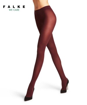 Falke Pure Matt 50 DEN Tights Tights Damen Rot | 0293785-TO