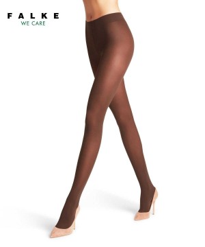 Falke Pure Matt 50 DEN Tights Tights Damen Braun | 9157028-KC