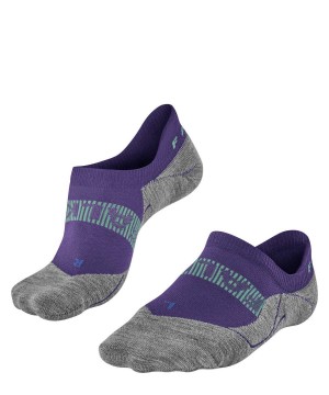 Falke RU4 Endurance Cool Invisible Running Invisibles Sports Socks Damen Lila | 8902176-LJ