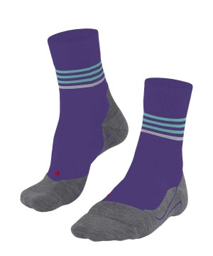 Falke RU4 Endurance Reflect Running Socks Sports Socks Damen Lila | 3459718-YH