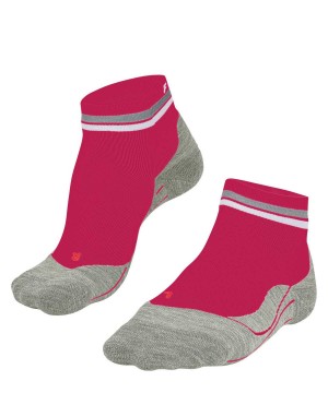 Falke RU4 Endurance Short Reflect Running Short sock Sports Socks Damen Rot | 9027348-IJ