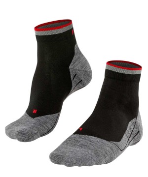 Falke RU4 Endurance Short Reflect Running Short sock Socken Herren Schwarz | 8405326-MP