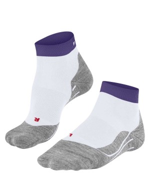 Falke RU4 Endurance Short Running Short sock Sports Socks Damen Weiß | 5294187-PQ