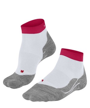 Falke RU4 Endurance Short Running Short sock Sports Socks Damen Weiß | 9307216-MH