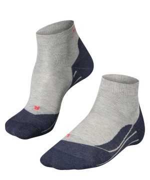 Falke RU4 Endurance Short Running Short sock Socken Herren Grau | 7451386-XQ