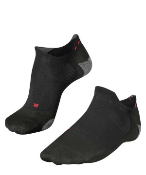 Falke RU5 Race Invisible Running Invisibles Sports Socks Damen Schwarz | 5431729-IX