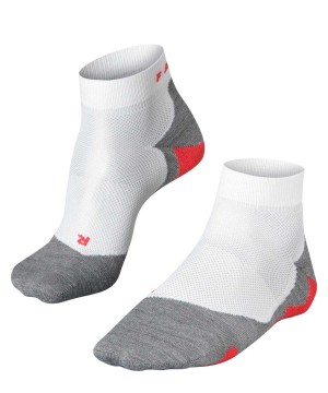 Falke RU5 Race Short Running Short sock Socken Herren Weiß | 6210843-PH