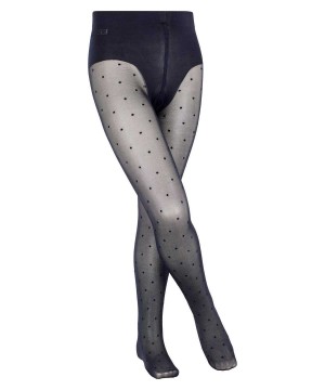 Falke Romantic Dot Tights Tights Kinder Blau | 7140629-YT