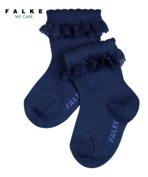 Falke Romantic Lace Socks Socken Baby Blau | 9421537-TG