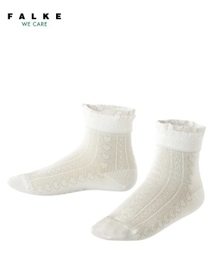 Falke Romantic Net Socks Socken Kinder Weiß | 3241076-MD