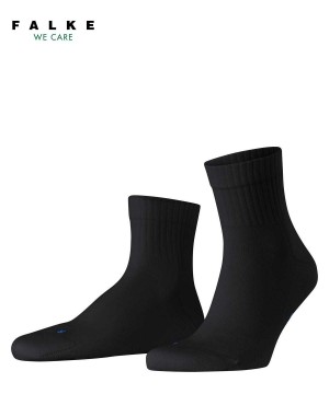 Falke Run Rib Short sock Socken Damen Schwarz | 7620894-VR