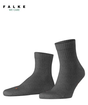 Falke Run Rib Short sock Socken Herren Grau | 1804267-LE