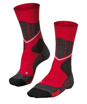 Falke SC1 Skiing Socks Socken Herren Rot | 2403957-EK