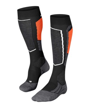 Falke SK2 Intermediate Skiing Knee-high Socks Sports Socks Damen Schwarz | 5617384-SC