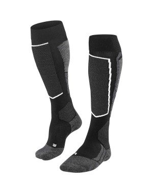 Falke SK2 Intermediate Vegan Skiing Knee-high Socks Socken Herren Schwarz | 8692704-YT