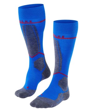 Falke SK4 Advanced Compression Light Skiing Knee-high Socks Socken Herren Blau | 7261930-KH