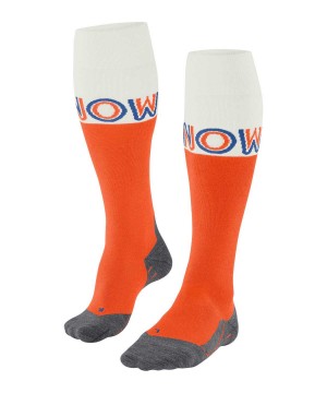 Falke SK4 Advanced Skiing Knee-high Socks Socken Herren Orange | 5462817-GI