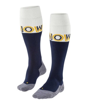 Falke SK4 Advanced Skiing Knee-high Socks Socken Herren Blau | 7653081-YO