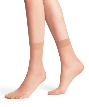 Falke Seidenglatt 15 DEN Ankle socks Socken Damen Beige | 8012573-SU