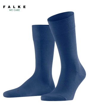 Falke Sensitive Berlin Socks Socken Herren Blau | 8940376-ZQ