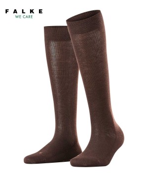 Falke Sensitive London Knee-high Socks Socken Damen Braun | 6324097-WD