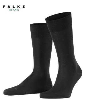 Falke Sensitive Malaga Socks Socken Herren Schwarz | 7340192-UM