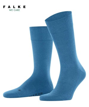 Falke Sensitive New York Socks Socken Herren Blau | 0975134-JT