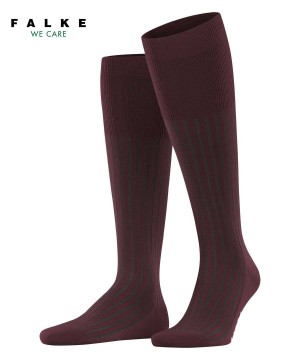 Falke Shadow Knee-high Socks Socken Herren Rot | 9150673-HF