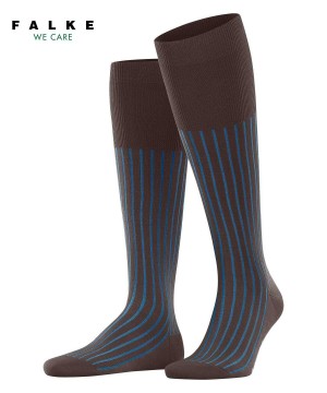 Falke Shadow Knee-high Socks Socken Herren Braun | 7340986-TY