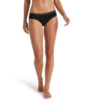 Falke Slip Daily Lace Panties & Slips Damen Schwarz | 2608359-YO