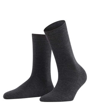 Falke Softmerino Socks Socken Damen Grau | 6135297-WH