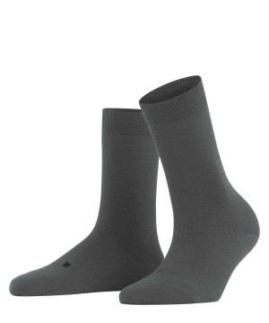 Falke Stabilizing Wool Everyday Socks Socken Damen Grau | 1634957-LH