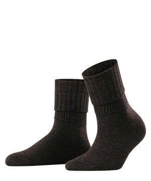 Falke Striggings Rib Boot socks Socken Damen Grau | 2094761-MT