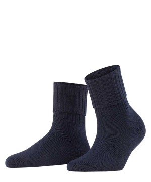 Falke Striggings Rib Boot socks Socken Damen Blau | 8590327-LD