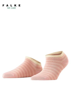 Falke Stripe Shimmer Sneaker Socks Socken Damen Rosa | 3598071-GK