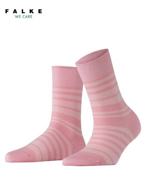 Falke Sunset Stripe Socks Socken Damen Rosa | 2580649-BU