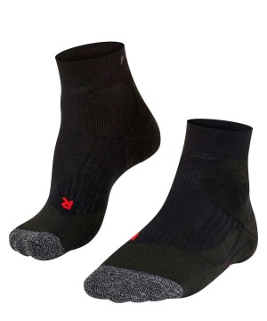 Falke TE2 Short Tennis Short sock Sports Socks Damen Schwarz | 2970351-MQ